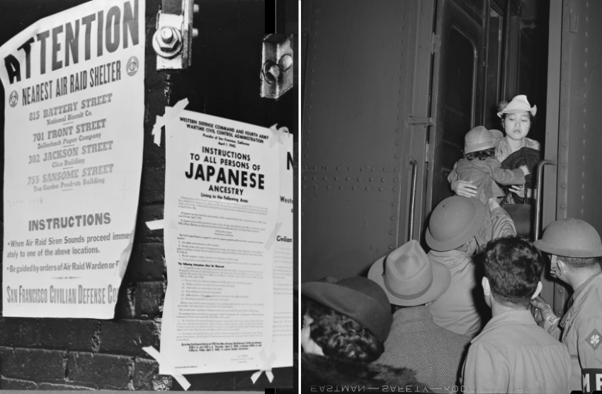 The evacuation of Japanese Americans from West Coast  areas under the U.S. Army war emergency order.jpg