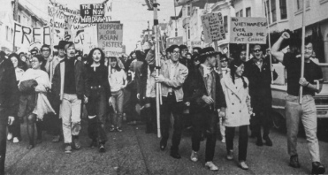 AAPA members at SF anti Vietnam War march
