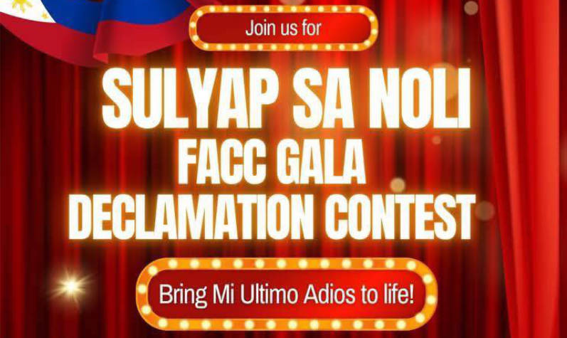 FACC Declamation Contest poster