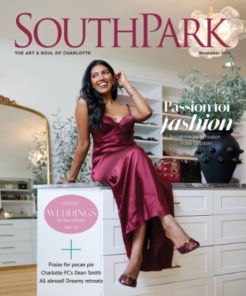 November 2025 cover of SouthPark Magazine