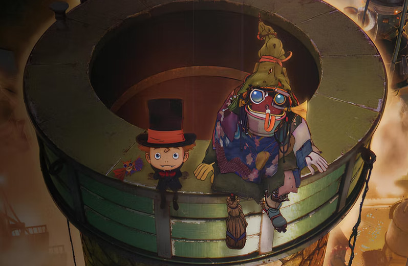 Screen still from "Poupelle of Chimney Town"