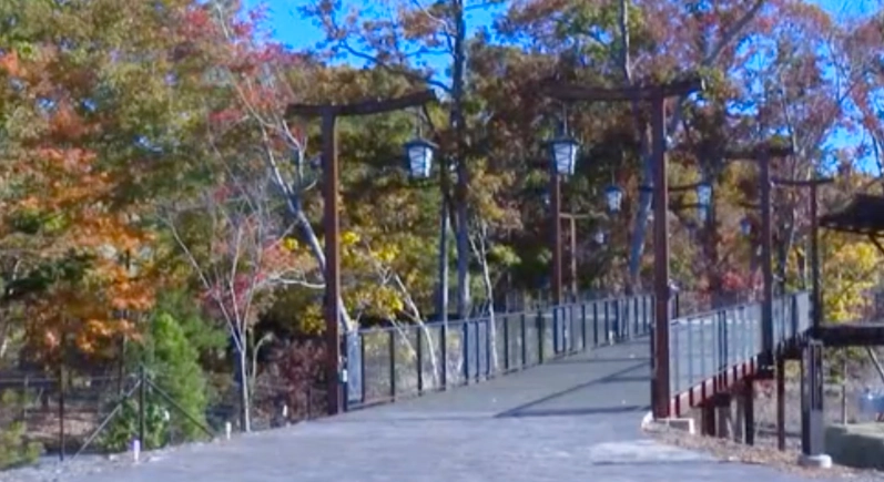 News - NC Zoo Asia Continent Delayed Opening - Walkway in the yet-to-be-opened Asia Continent