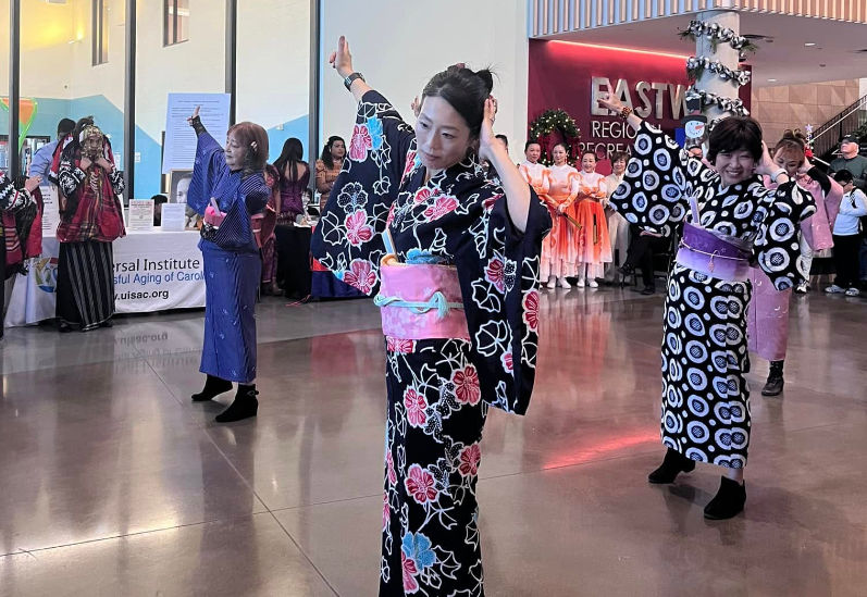 AAPI Holiday Festival Market - dancers from the 2024 event
