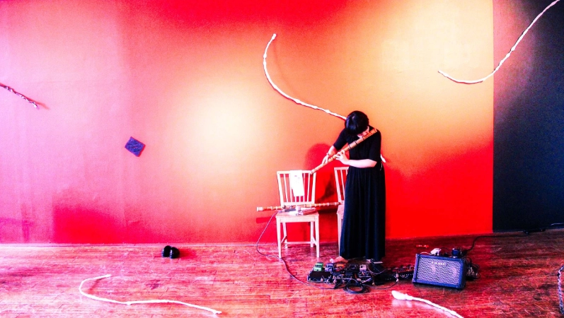 News - Asian Cultural Council Opens 2027 Grant Cycle - pictured: a recipient of a previous grant performs.