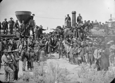 Andrew Russell's Laying the Last Rail 1869.jpg