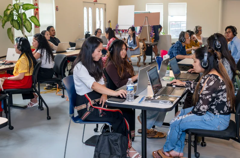 News - Learn2Earn - students learn new computer skills to achieve digital literacy